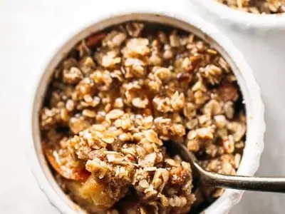Single Serving Apple Crisp