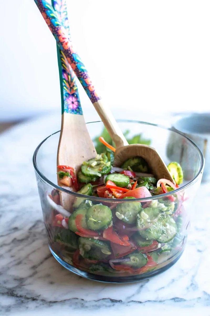 Mexican Cucumber Salad