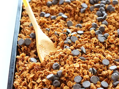 Peanut Butter Chocolate Granola