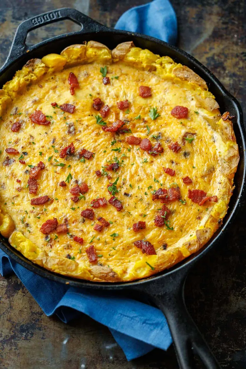 Potato Crust Quiche