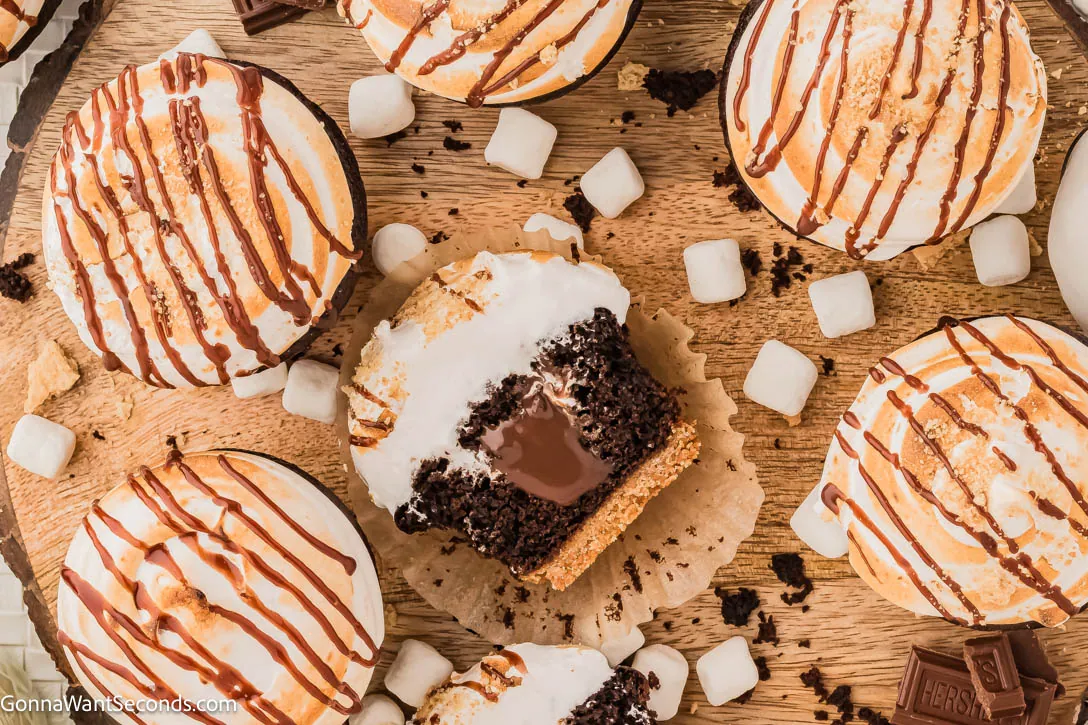 S'mores Cupcakes