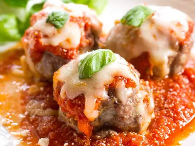 Keto Italian Meatballs