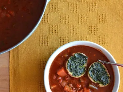 Summer Vegetable Bean Soup