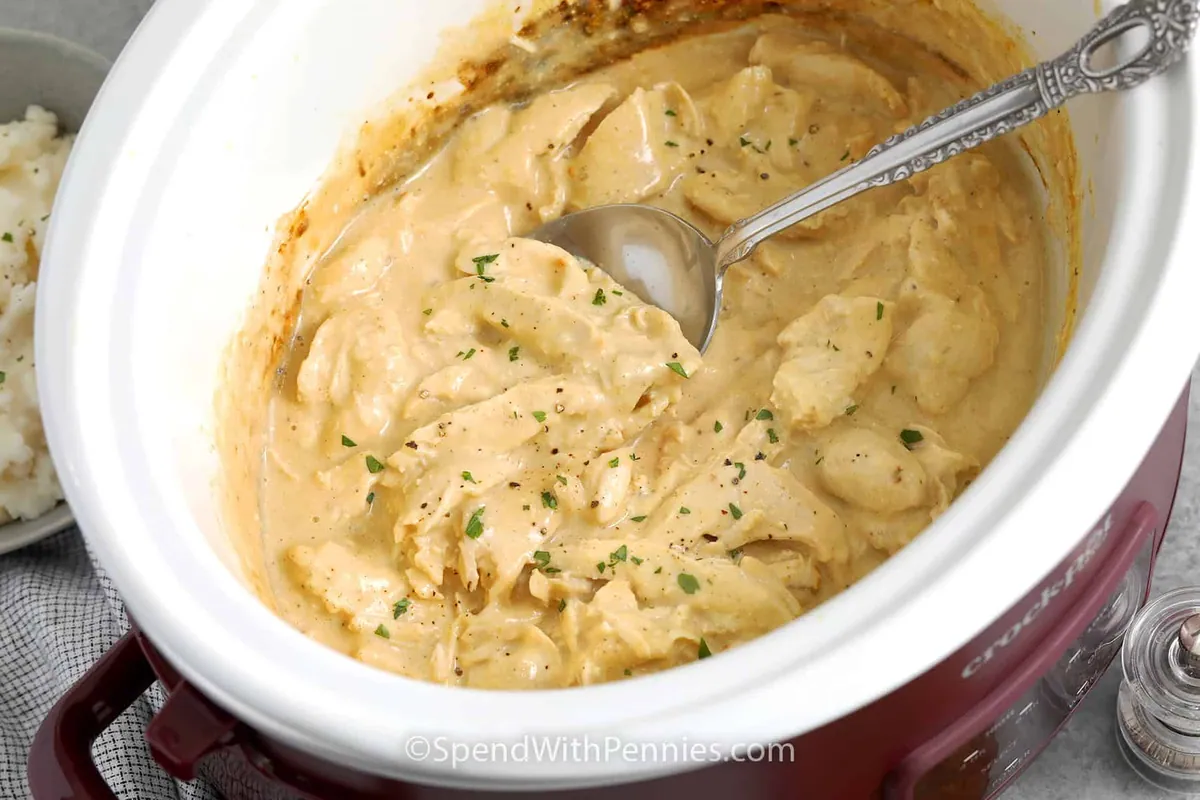 Crockpot Chicken and Gravy
