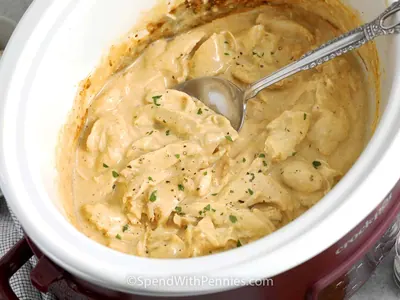 Crockpot Chicken and Gravy