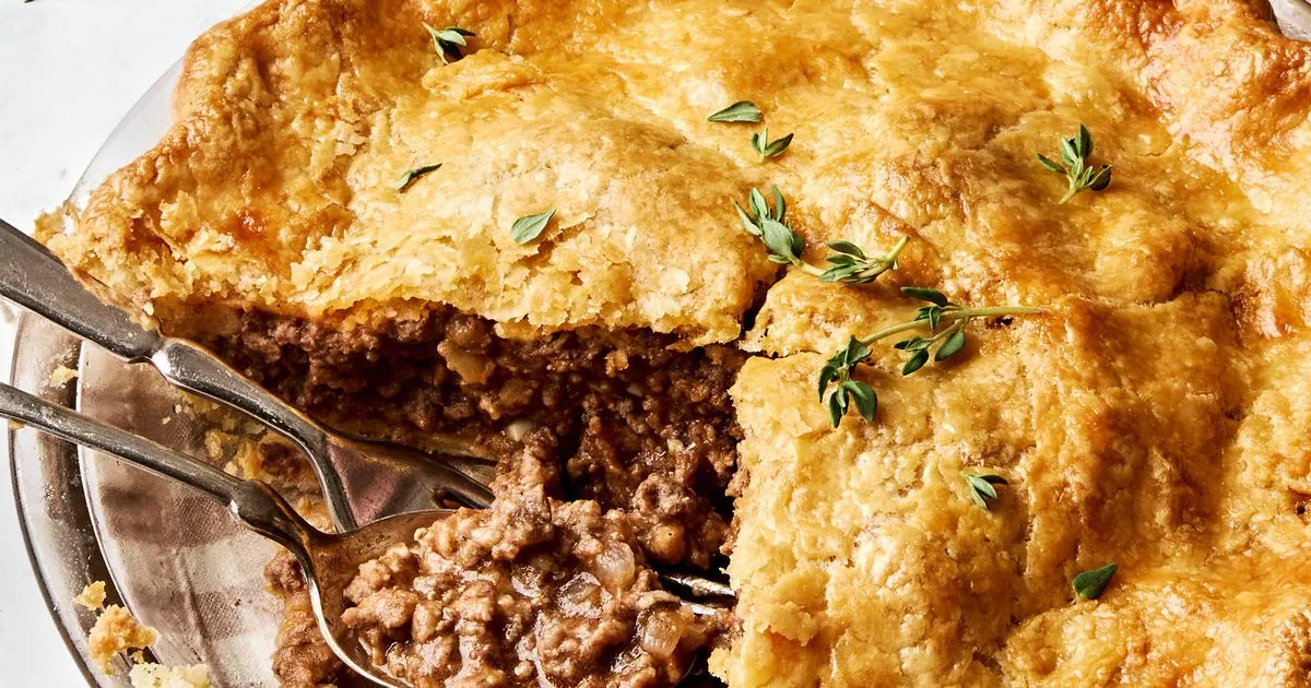 Beef and Pork Meat Pie