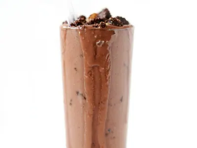 Chocolate Brownie Batter Blizzard