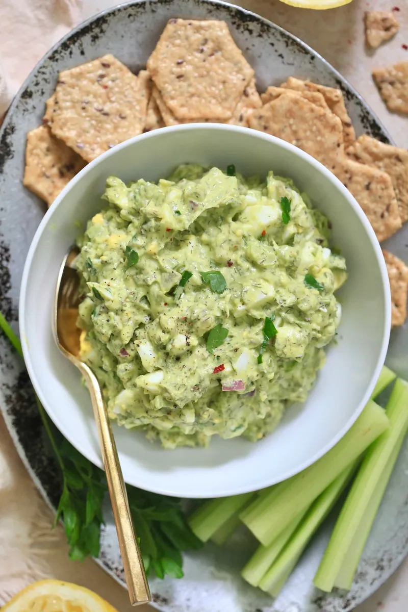 Herby Avocado Egg Salad