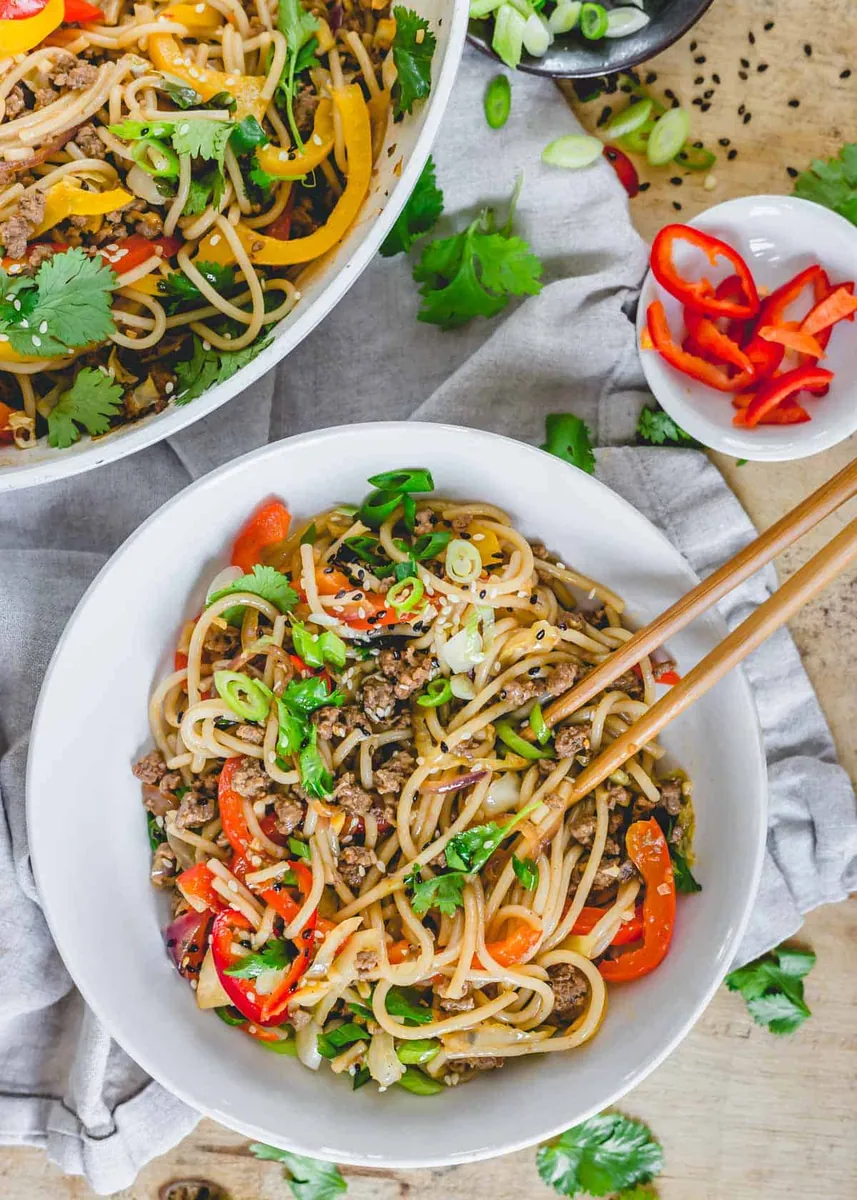 Spicy Udon Noodles
