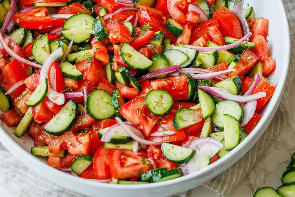 Cucumber Tomato Salad