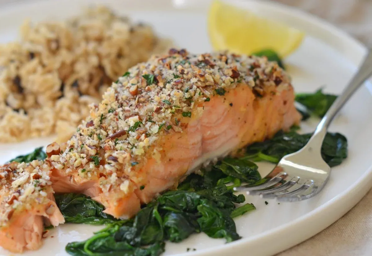 Pecan Crusted Salmon