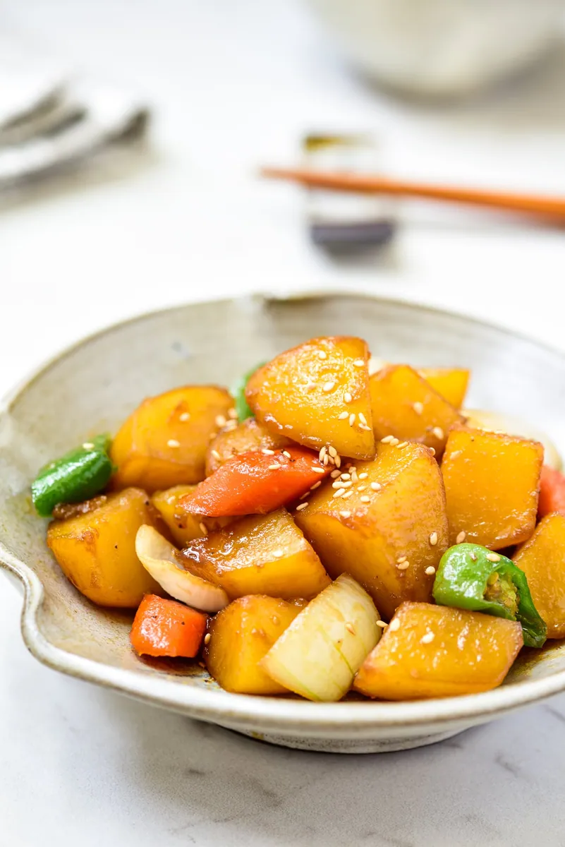 Korean Braised Potatoes