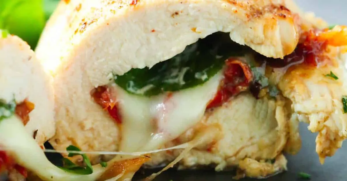 Spinach Stuffed Chicken