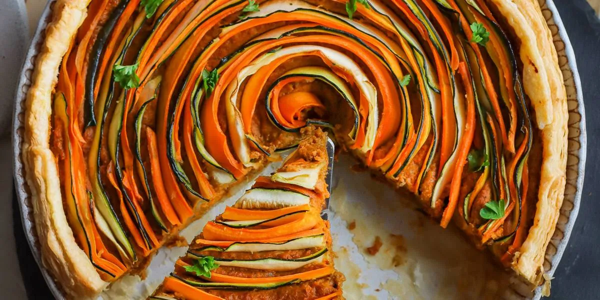 Sun-Dried Tomato Vegetable Tart