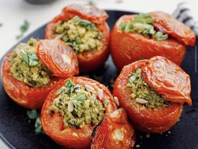 Stuffed Lamb Tomatoes