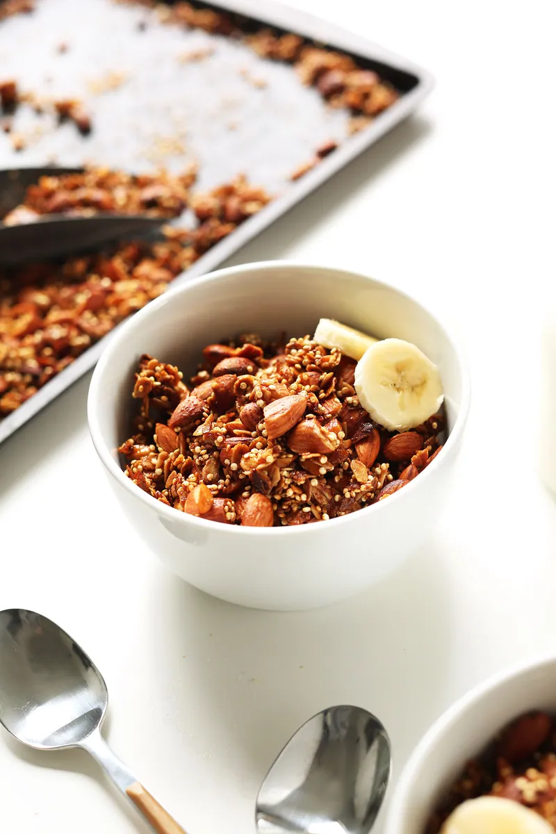 Quinoa Almond Granola