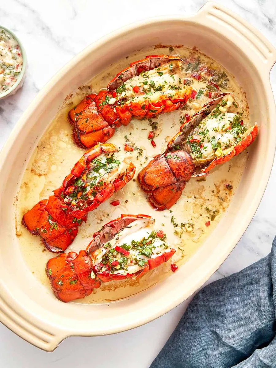 Chimichurri Lobster Tails