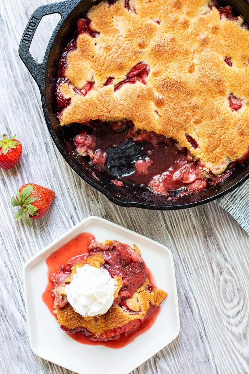 Strawberry Cobbler