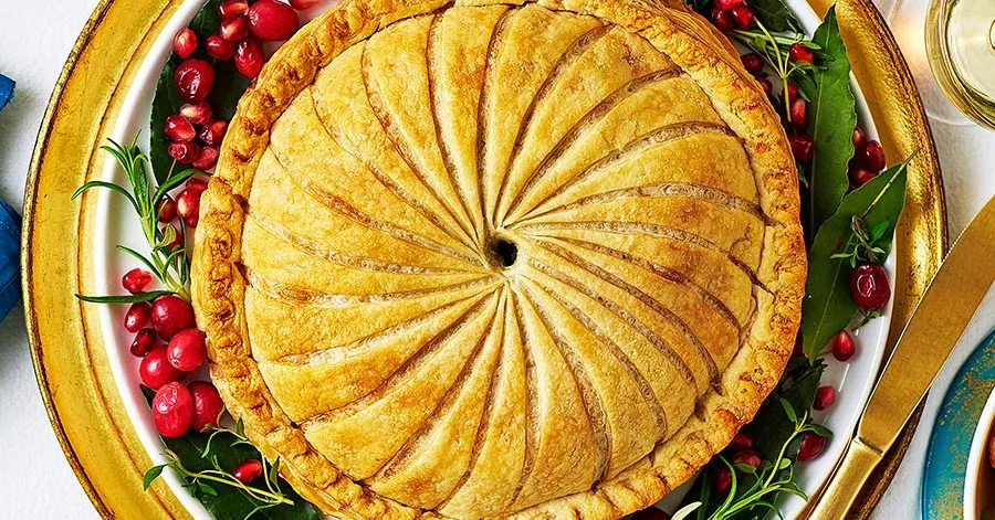 Squash Spinach Pithivier