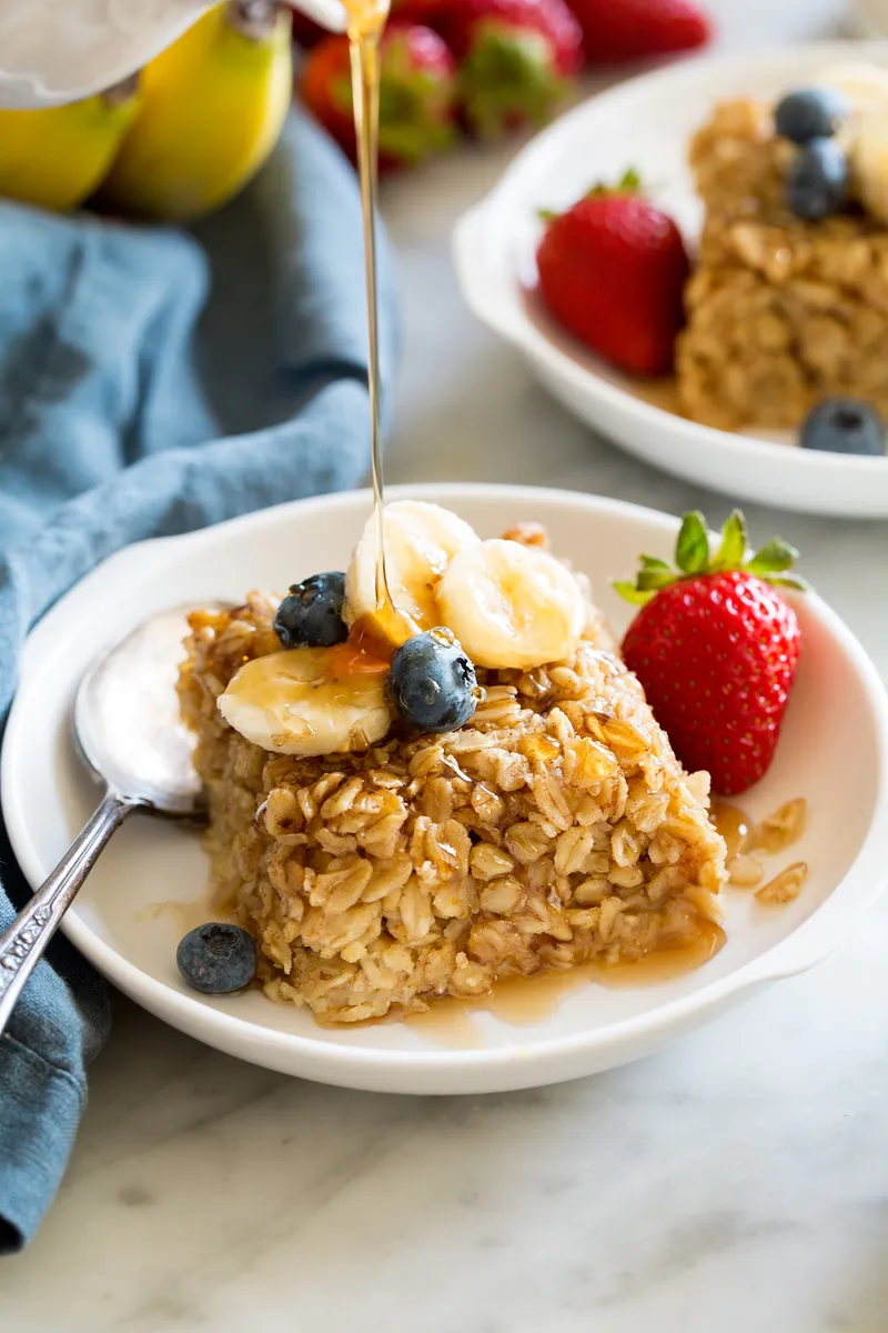 Baked Oatmeal with oats