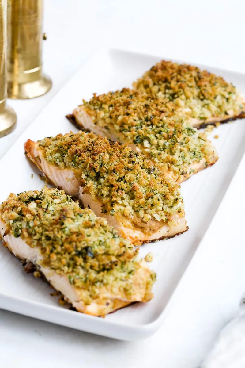 Panko Crusted Salmon