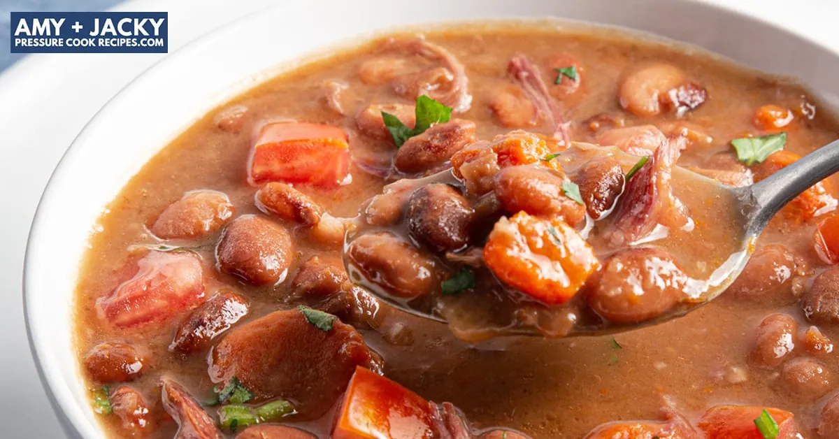 Instant Pot Ham and Bean Soup