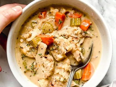 Roasted Cauliflower Chowder