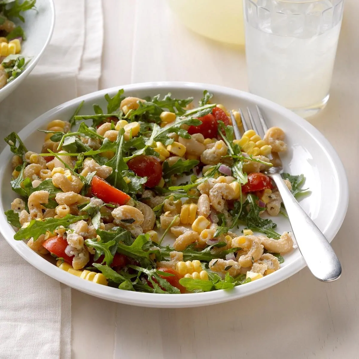 Ricotta Tomato Corn Pasta
