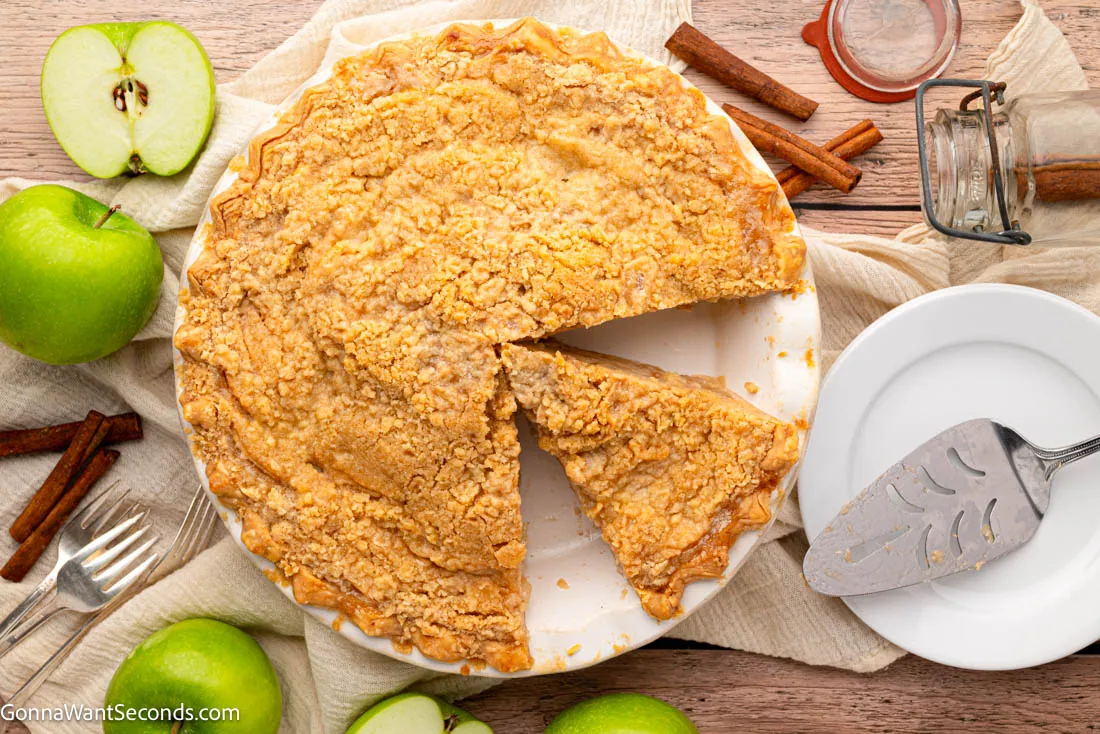 Apple Pie With Crumb Topping