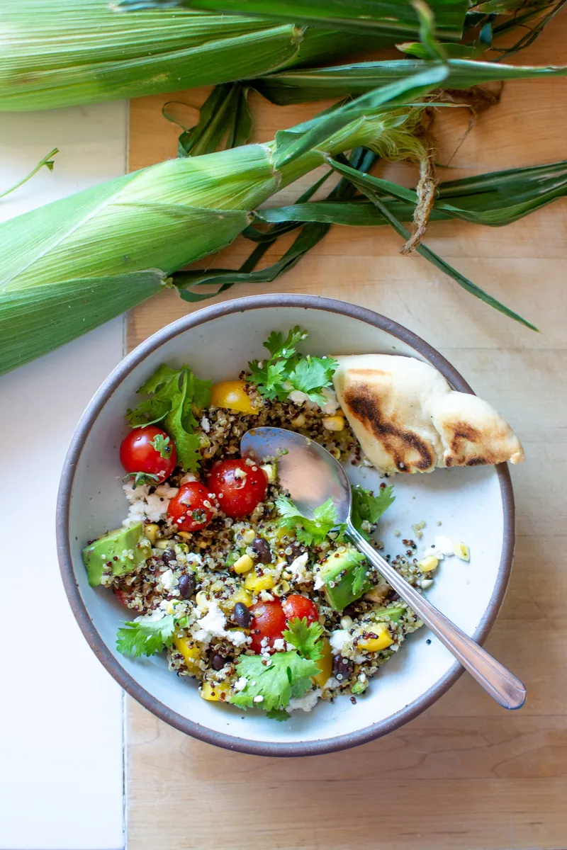 Mexican Quinoa Bean Salad