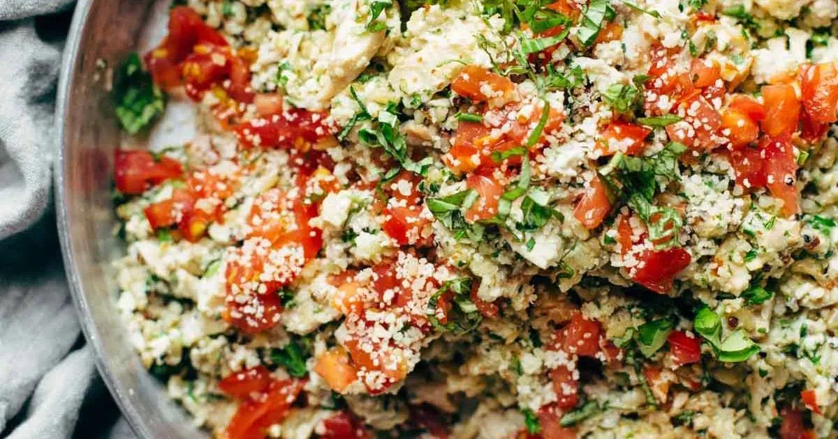 Garlic Herb Chicken Salad
