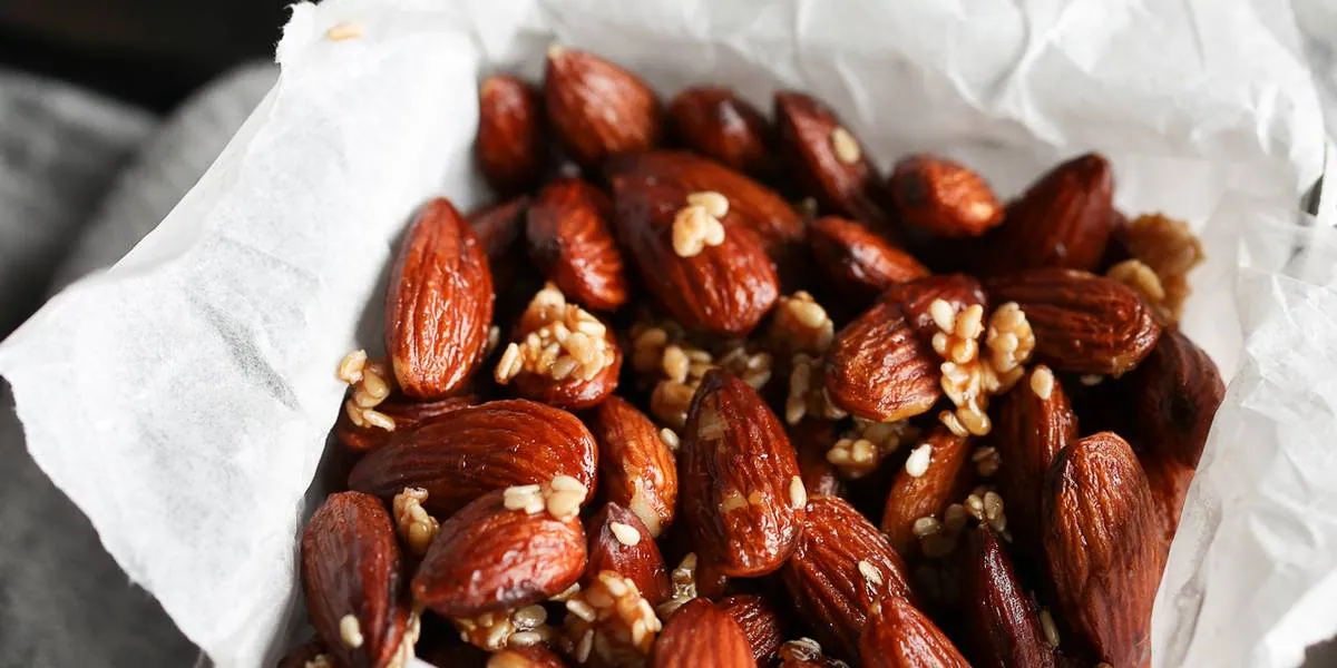 Candied Sesame Almonds