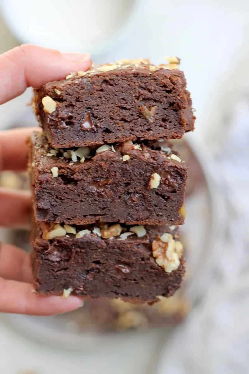 Fudgy Sweet Potato Brownies