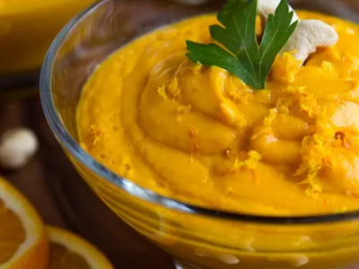 Creamy Orange Carrot Soup