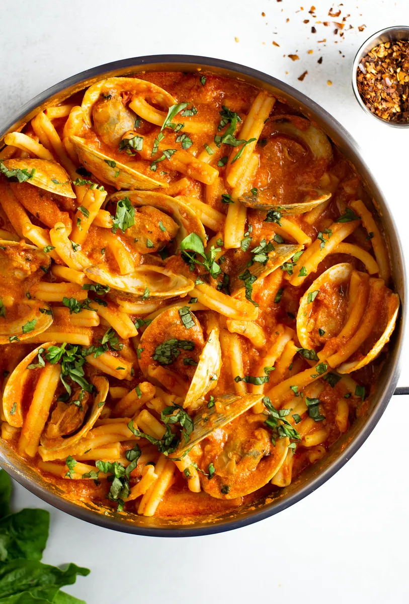 Creamy Clam Strozzapreti