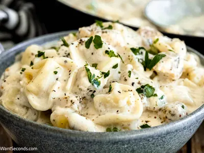 Chicken Tortellini Alfredo