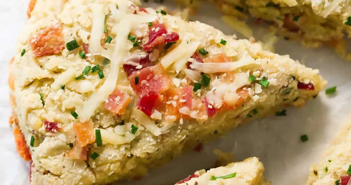 Bacon Cheese Scones