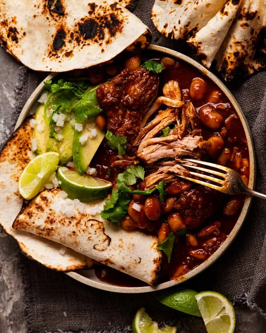 Chipotle Pork and Beans