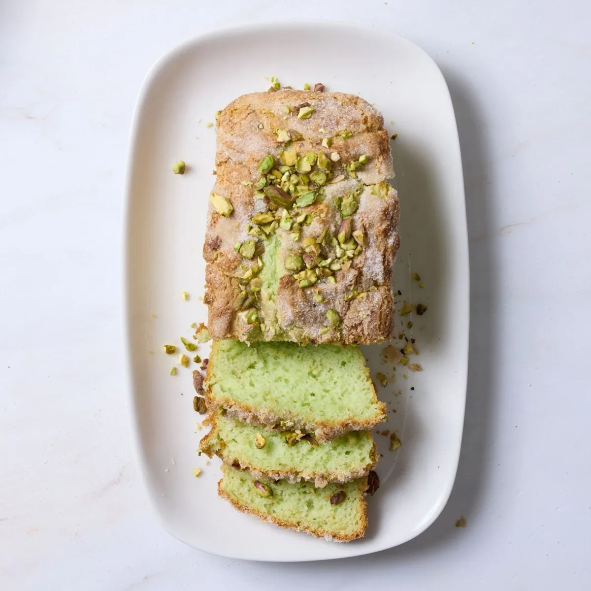 Pistachio Pudding Bread