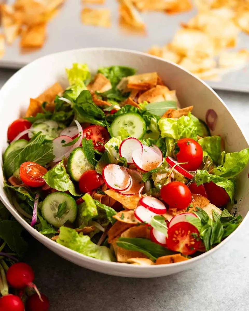 Lebanese Fattoush
