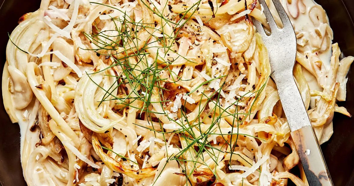 Pasta with Roasted Fennel