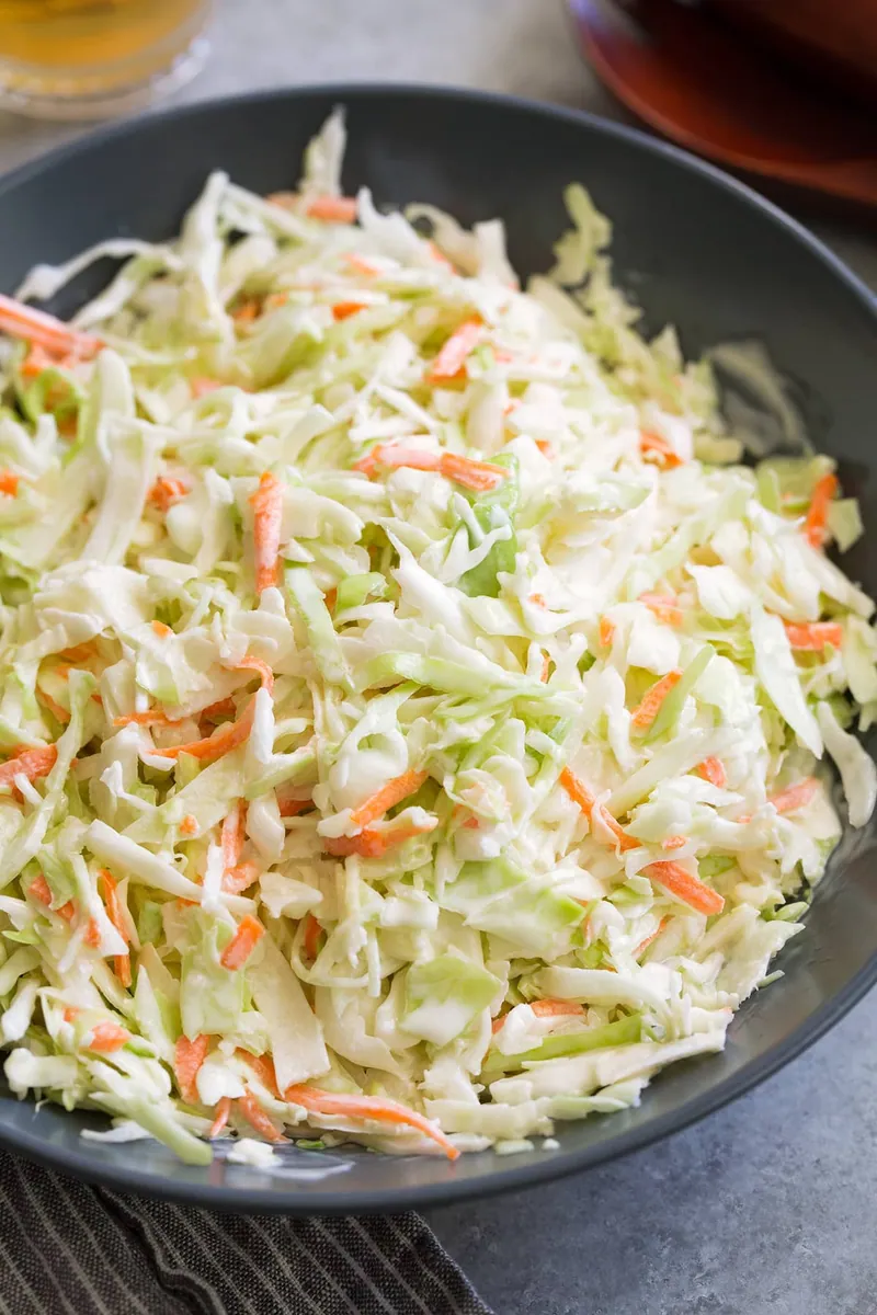 Creamy Coleslaw (4 servings)