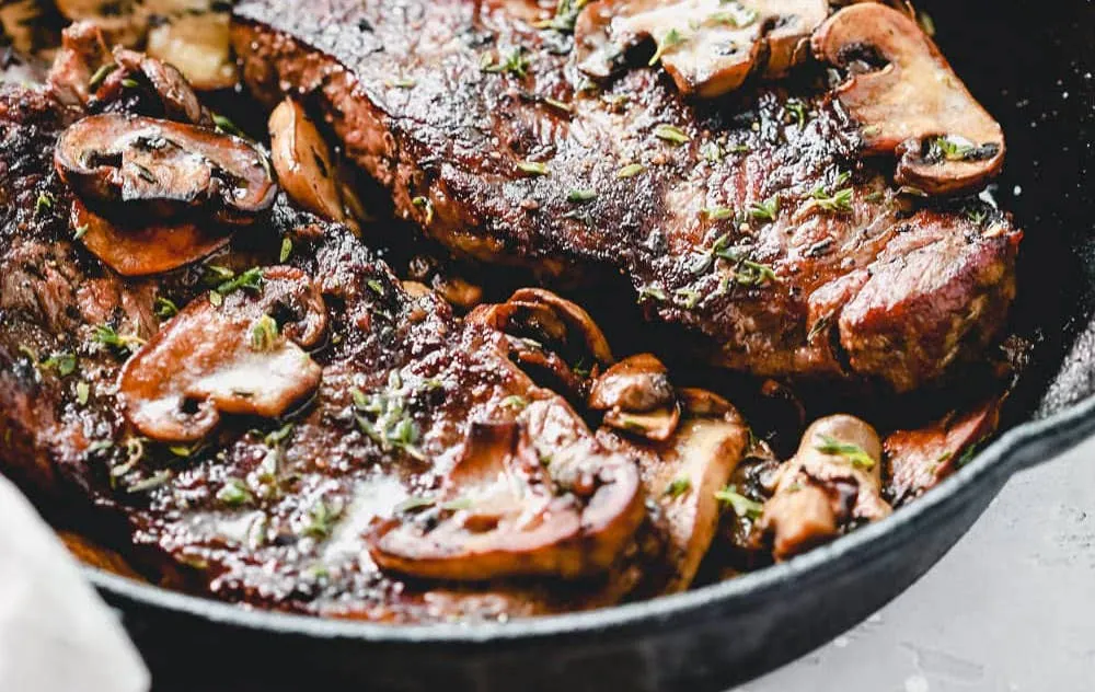 Skillet New York Strip Steak