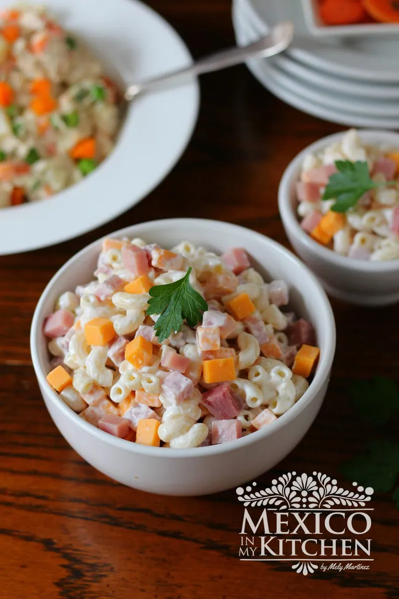 Chilled Ham Macaroni Salad