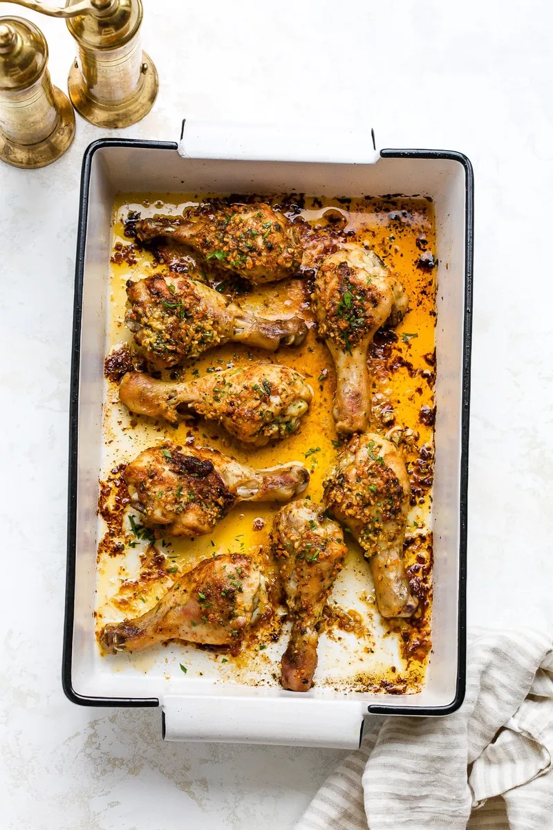 Oven-Baked Chicken Drumsticks