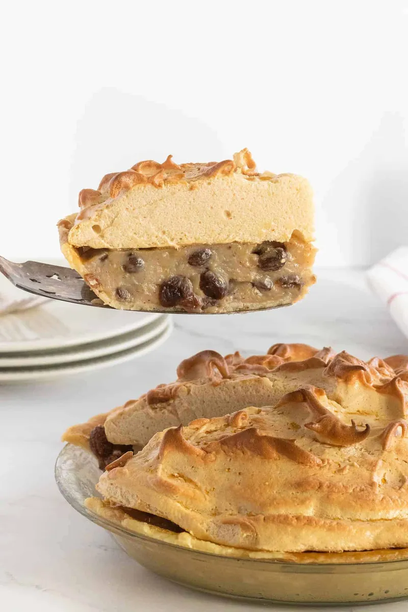 Sour Cream Raisin Pie