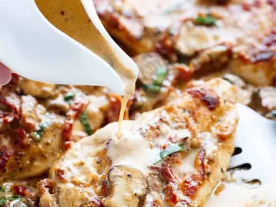Creamy Tomato Parmesan Chicken