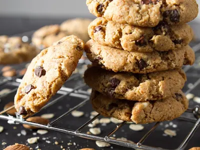 Crispy Peanut Butter Cookies