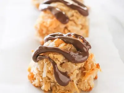 Peanut Butter Coconut Macaroons
