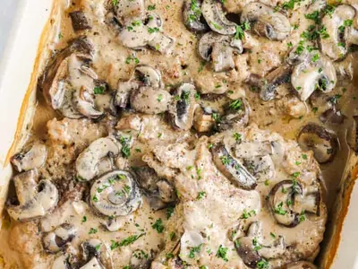 Mushroom Pork Chops